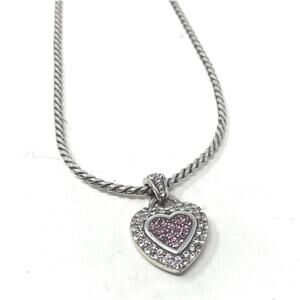 Brighton Spread the Love Pink Heart Pendant Necklace